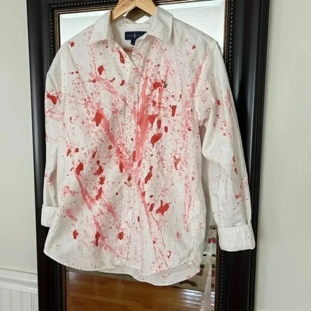Ralph Lauren Tie Dye Button Down Shirt